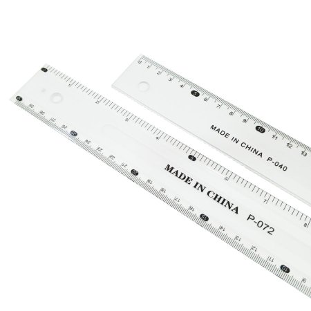 مسطرة شفافة سميكة Transparent ruler