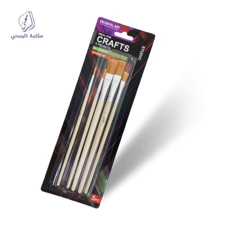 مجموعة فراشي رسم 5 قطع Paint brush set