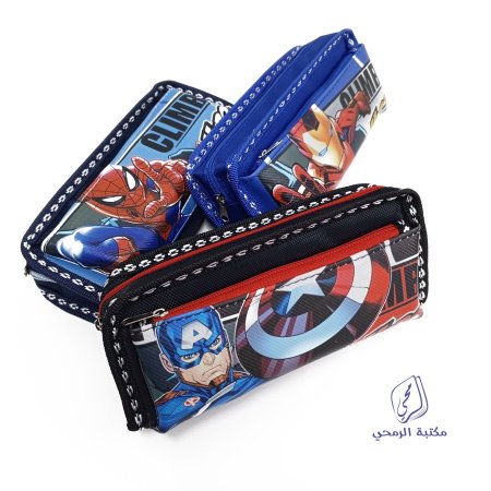 مقلمة رسومات Superheroes pencil case DY495