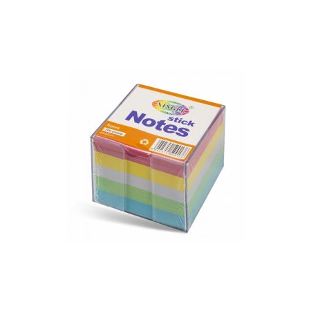 مكعب ورق ملاحظات ملون 8 سم note paper cube 