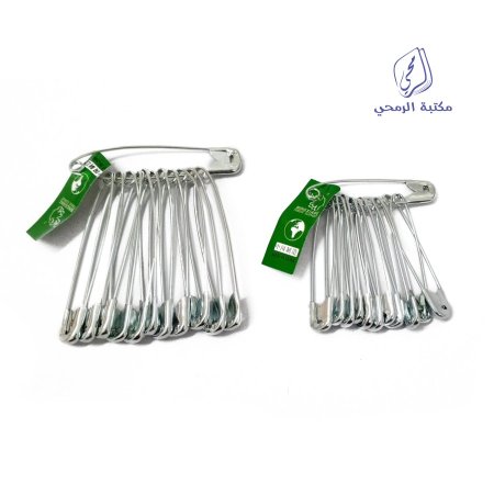 دبوس مشبك للملابس ‪Safety Pin Clothes 12 Pcs